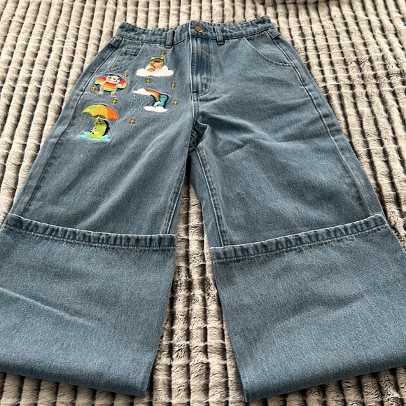 Mariah Elizabeth wide legged jeans - Picture 6 of 6